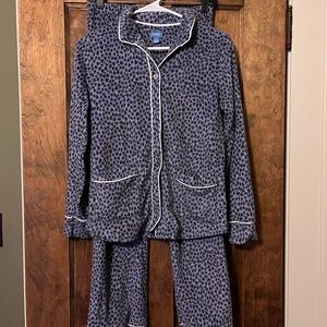 Simply Vera Vera Wang purple fleece pajamas